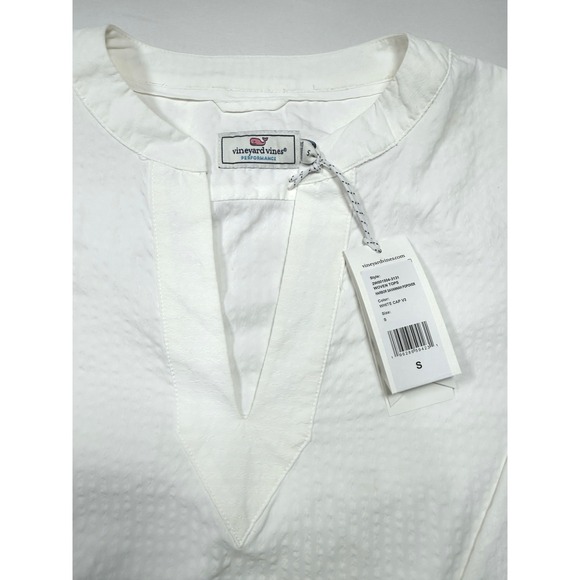 Vineyard Vines Harbor Savannah Popover Top - NWT - Small - Picture 4 of 6